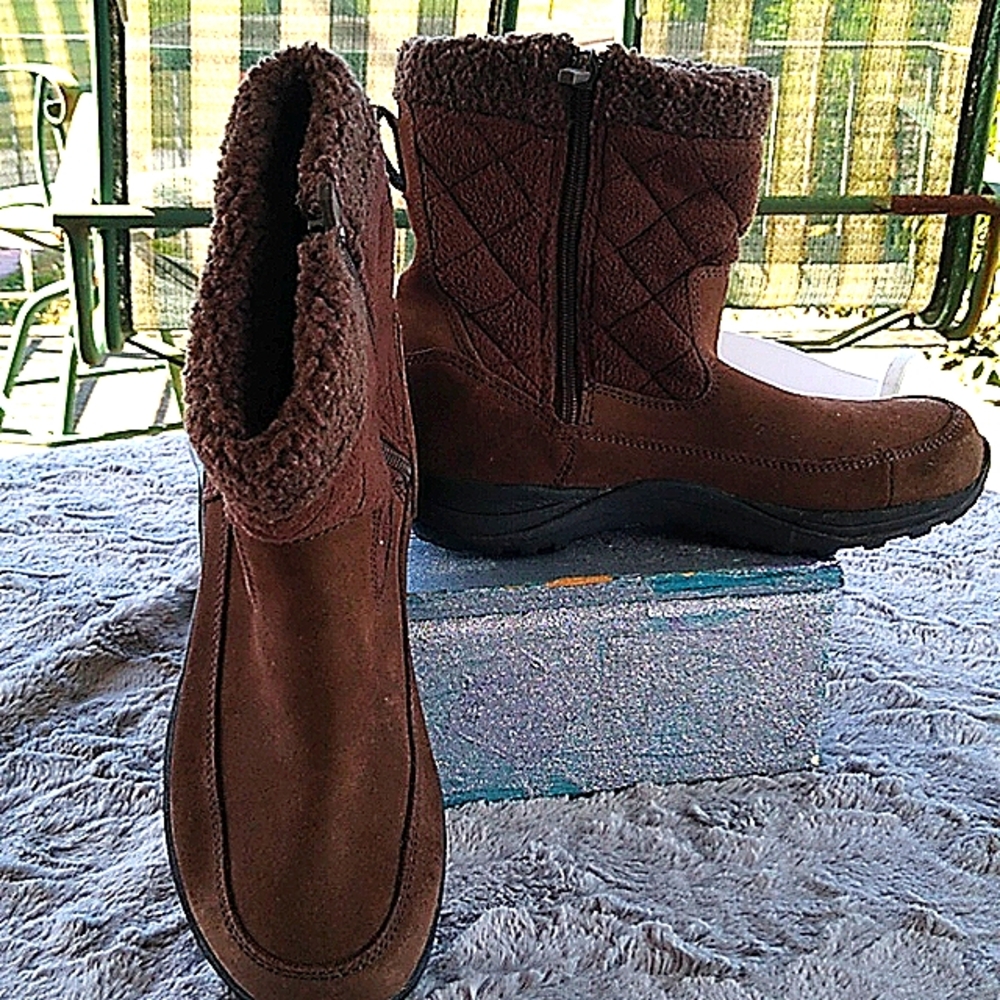 S-305 Women's L.L.Bean Brown Suede winter boots